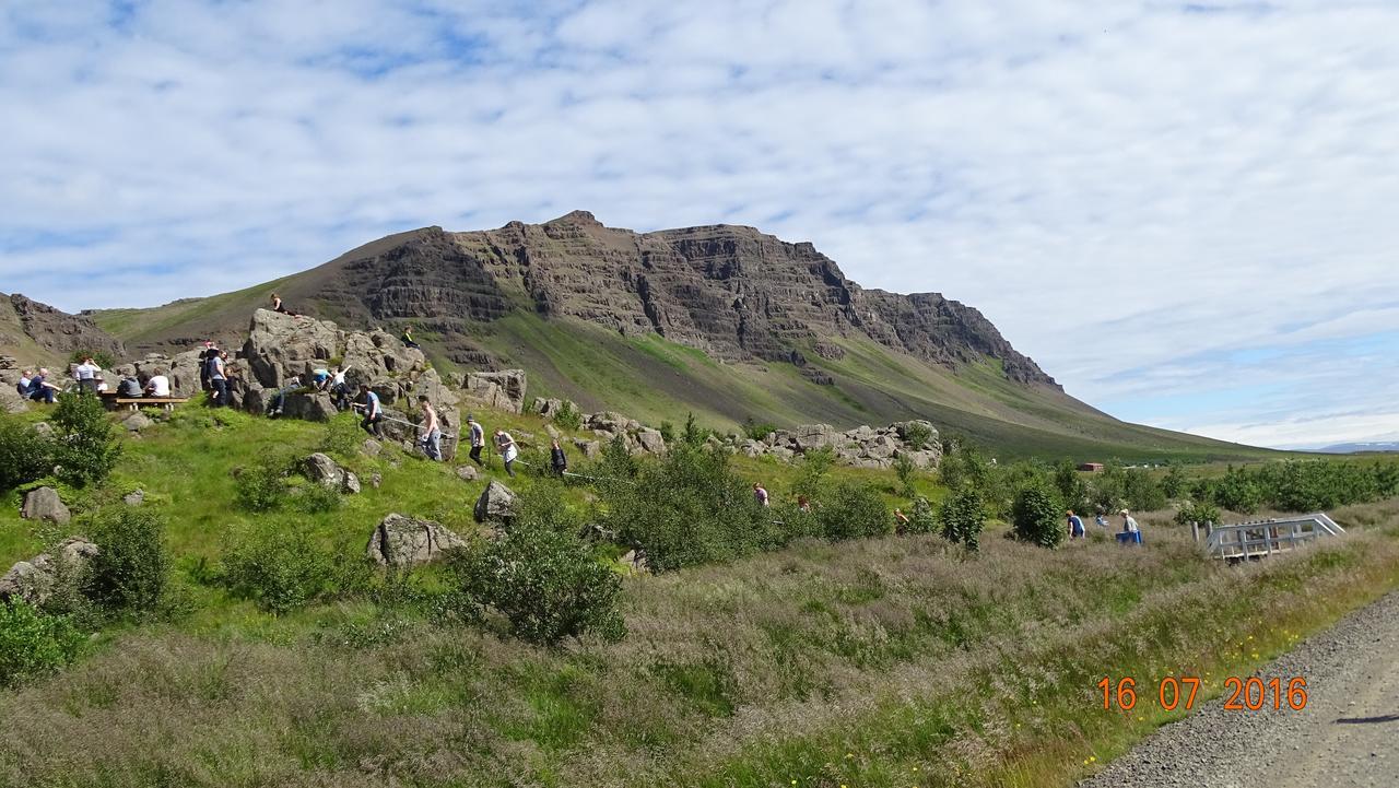 Affittacamere Mithjanes Reykholahrepp Reykholar Esterno foto